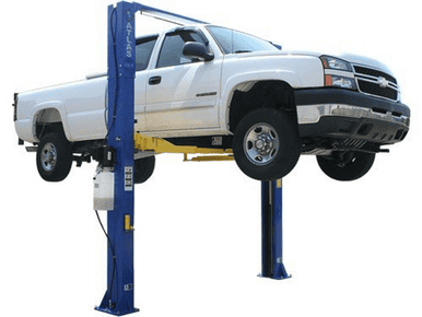 Atlas 9KOH Overhead 9,000 lbs. Capacity 2 Post Lift - Blue/Yellow Version – image 1