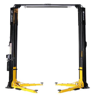 APlusLift 10,000LB 2-Post Overhead Symmetrical and Truly Asymmetrical Single Release Car Lift with 3 Year Warranty - HW-10ASY – image 2