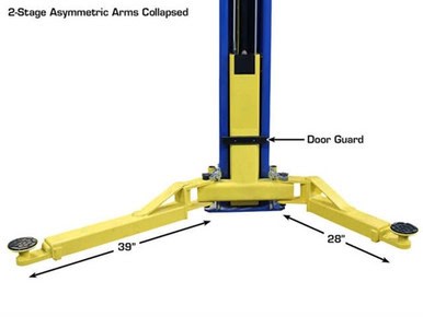 ATLAS Pro-9D Overhead 9,000 lbs. Capacity 2 Post Lift – image 7