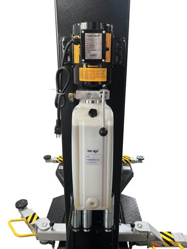 iDEAL MSC-6KLP 6,000 lb. Low Profile Mobile Single Post Lift - Black Edition – image 8
