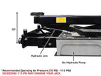 ATLAS RJ-8000 Air/Hydraulic Center Rolling Jack – image 7