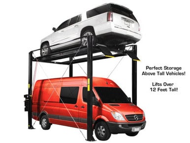 ATLAS ST-7000 SUPER TALL 4 Post Lift (7,000lbs Capacity) – image 4