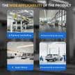 KATOOL 11000lbs 2 Post Car Lift Clearfloor Car Lift Auto Lift 2 Post Lift/Two Post Lift Car Lifts for Home Garage – image 3