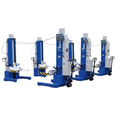 iDEAL MSC-18K-X-6108 Mobile Column Lift, Six Column Set, 108,000 lbs. ALI Certified – image 1