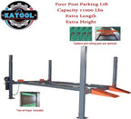11000 Lbs Four Post Parking Lift 4-Post Auto Lift Garage Lift Storage – image 3