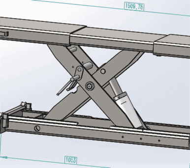 Katool KT-RJ50 5,000 lb Rolling Jack for 4-Post Lifts – image 6