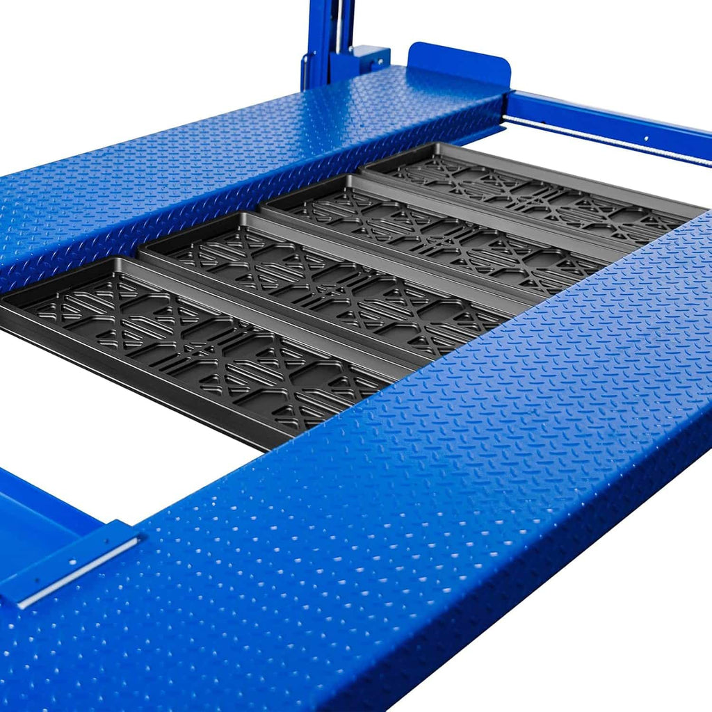 Weize 8500 lbs 4 Post Car Lift with Casters Kits Four Post Parking Lift 4-Post Portable Storage Service Home Parking Lift – image 8