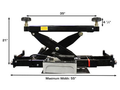 ATLAS RJ-8000 Air/Hydraulic Center Rolling Jack – image 4
