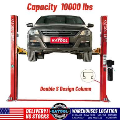 2 Post Lift Auto lift 10000lbs Auto Lift Auto Truck Hoist Super Quality Shipping – image 1