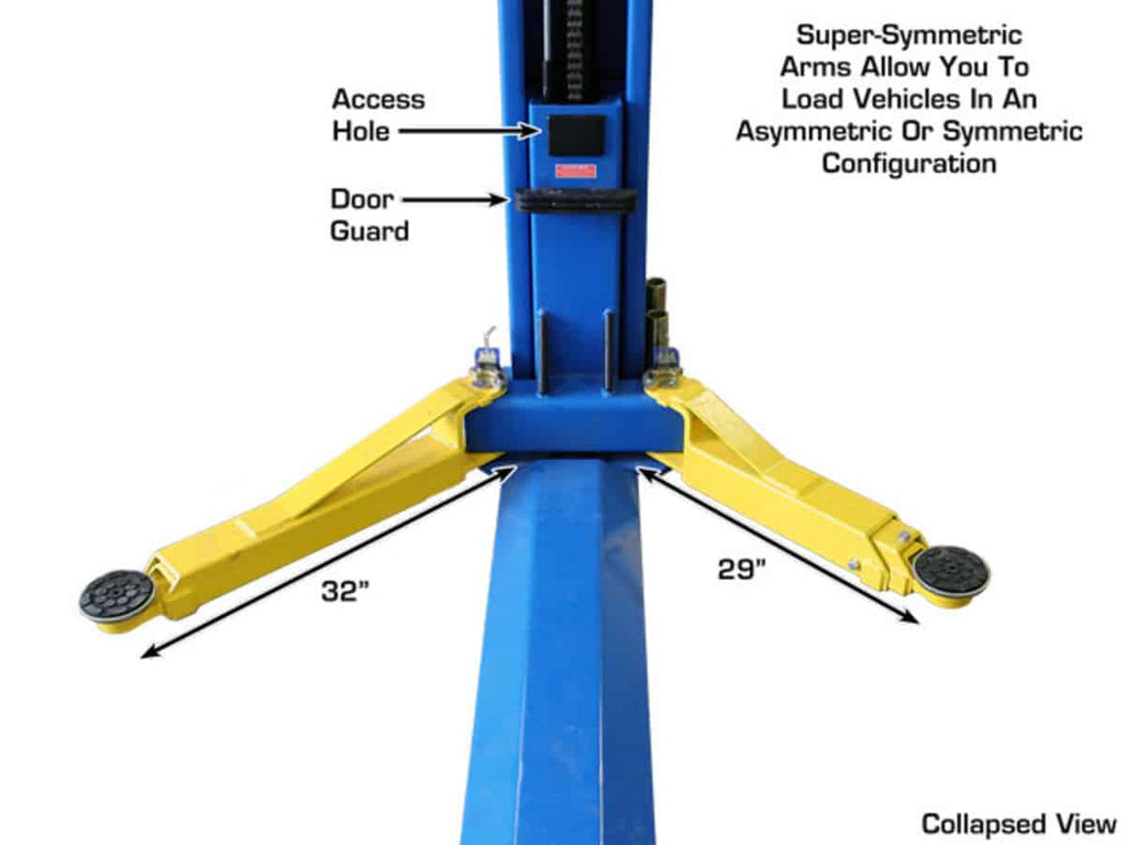 Atlas BP8000 8,000 lb Baseplate 2-Post Car Lift – image 18