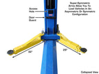Atlas BP8000 8,000 lb Baseplate 2-Post Car Lift – image 18