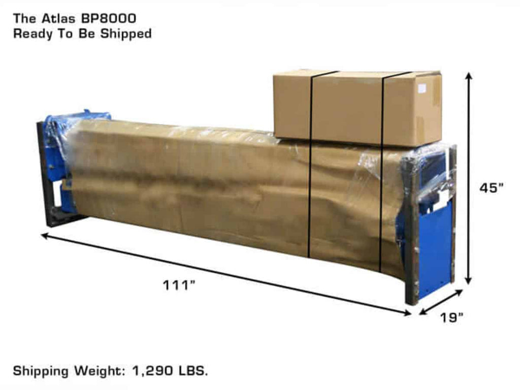 Atlas BP8000 8,000 lb Baseplate 2-Post Car Lift – image 2