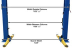 Atlas 9OHSC (SS) 9,000 lb Overhead 2-Post Car Lift – image 12