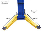 Atlas 9OHSC (SS) 9,000 lb Overhead 2-Post Car Lift – image 17