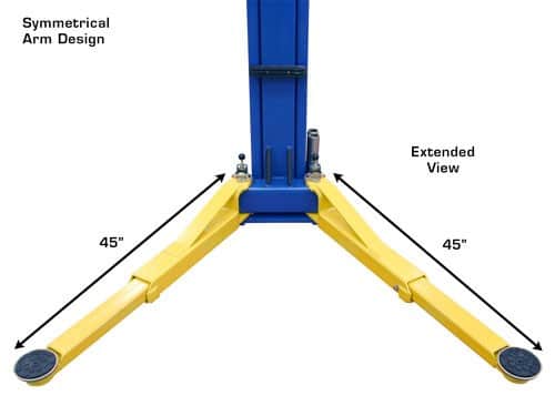 Atlas 9OHSC (SS) 9,000 lb Overhead 2-Post Car Lift – image 14