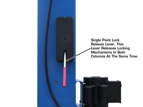 Atlas 9OHSC (SS) 9,000 lb Overhead 2-Post Car Lift – image 9
