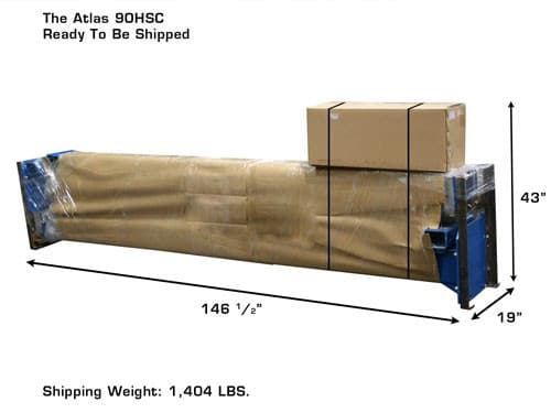 Atlas 9OHSC (SS) 9,000 lb Overhead 2-Post Car Lift – image 20