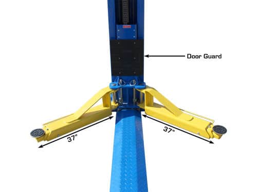 Atlas BP12000 12,000lbs 2-Post Bottom Plate Car Lift – image 23