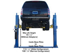 Atlas BP12000 12,000lbs 2-Post Bottom Plate Car Lift – image 9