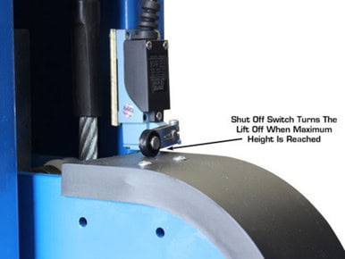 ATLAS 414 14,000 Lbs. Capacity Commercial Grade 4-Post Lift – image 20