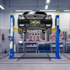 Weize 2 Post Automotive Car Lift, 12,000 lbs Capacity, 220V 4HP Powerful Motor with Single Point Lock Release for Repaire Shop – image 8