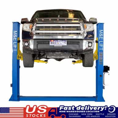 M&E 10000 lbs Two Post Lift 2 Post Lift Auto Lift Car Lift Hoist Equipment – image 1