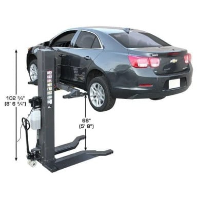 Atlas PSP-6000 6,000 lb Portable Single Post Lift – image 8