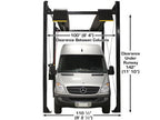 ATLAS ST-7000 SUPER TALL 4 Post Lift (7,000lbs Capacity) – image 3