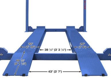 ATLAS Platinum PVL14 ALI Certified 14,000 Lbs. Capacity Commercial Grade 4-Post Lift – image 9