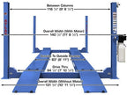 ATLAS Platinum PVL14 ALI Certified 14,000 Lbs. Capacity Commercial Grade 4-Post Lift – image 6