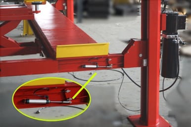 KT-4H150 Heavy Duty 4-Post Alignment Lift 15,000lbs. Rolling Jack Included – image 2