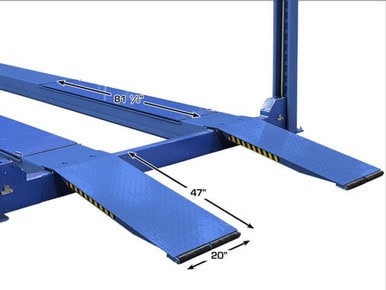 ATLAS Platinum PVL14OF-EXT Open Front ALI Certified Alignment Lift – image 12