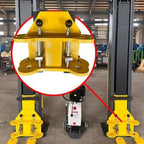 PMRL-200 8000 Lbs Test Portable Two-Post Garage Lift 2 Post Lift Car Lift Auto Lift – image 4