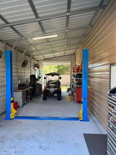 Katool KT-H105 10,000lbs 2-Post Vehicle Lift – Dual Safety Garage Hoist – image 3