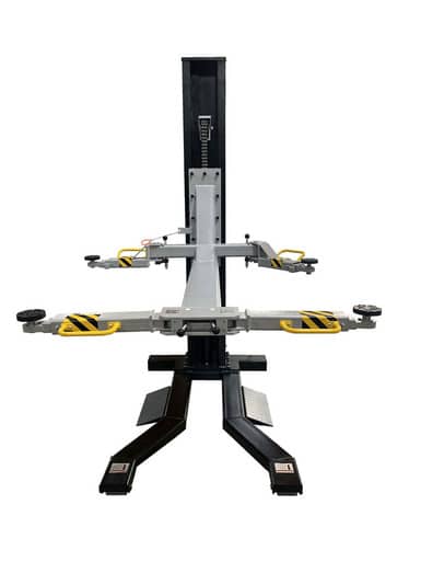 iDEAL MSC-6KLP 6,000 lb. Low Profile Mobile Single Post Lift - Black Edition – image 3