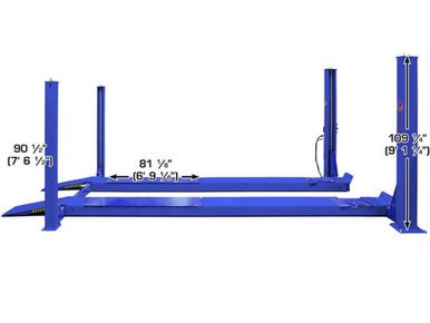 ATLAS Platinum PVL14OF-EXT Open Front ALI Certified Alignment Lift – image 8