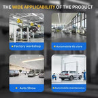 M&E 2 Post Lift 11000lbs Two Post Auto Lift Auto Truck Hoist Super Quality – image 3