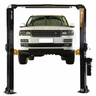 APlusLift 10,000LB 2-Post Overhead Symmetrical and Truly Asymmetrical Single Release Car Lift with 3 Year Warranty - HW-10ASY – image 3