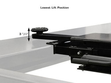 ATLAS RJ-35 3500 Lbs. Sliding Hydraulic Center Jack and Truck Adapters – image 4