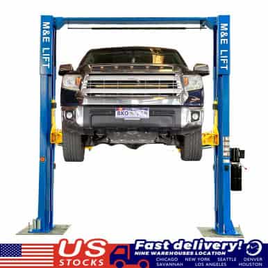 M&E 2 Post Lift 11000lbs Two Post Auto Lift Auto Truck Hoist Super Quality – image 1