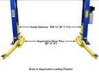 ATLAS Pro-9D Overhead 9,000 lbs. Capacity 2 Post Lift – image 8
