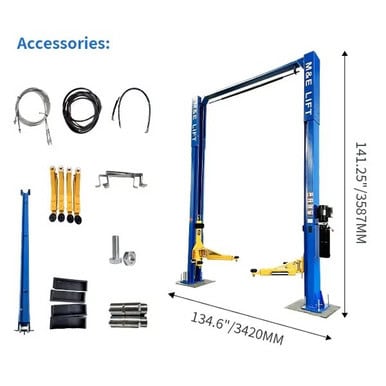 Motooltech ME 11,000 LB 2-Post Auto Lift – image 3