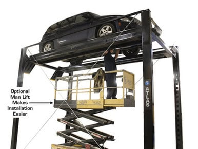 ATLAS ST-7000 SUPER TALL 4 Post Lift (7,000lbs Capacity) – image 8
