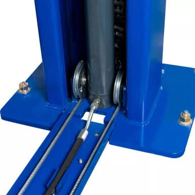 WEIZE PLA-1029 12,000lbs 2-Post Car Lift – Professional Garage Hoist – image 8