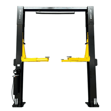 APlusLift 14,000LB 2-Post Overhead Single Release Direct Drive Car Lift with 3 Year Warranty - AP-14SR – image 1