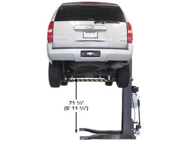 ATLAS PSP-6000 - 6,000 lb Portable Single Post Lift – image 7