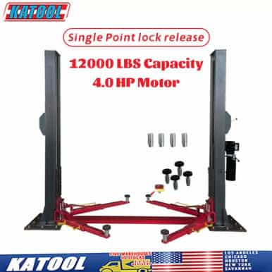 Katool 12,000 LB 2-Post Auto Lift – image 3