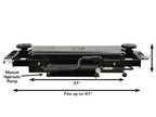 ATLAS RJ-35 3500 Lbs. Sliding Hydraulic Center Jack and Truck Adapters – image 1