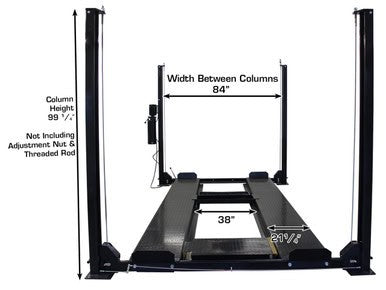 ATLAS Apex 8 Extra Long & Extra High 4-Post Hobbyist Lift - ALI Certified – image 5
