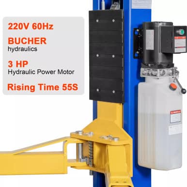 Weize 2-Post Automotive Lift – Professional 11,000lbs Garage Hoist – image 7